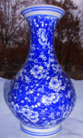 Kínai porcelán  váza 22 cm