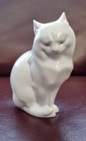 Herend porcelain kitten