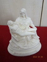 Alabástrom szobor - Pieta - Vatikán. Magassága 13 cm. Jókai.