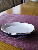 Zsolnay Pompadour ll. hamutál-gyűrűs tányér