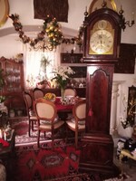 Antique Fine Porcelain Table Clock, Beautiful, Perfect Condition, Mechanical, Arabic Dial