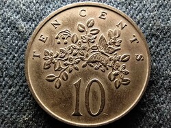 Jamaica ii. Elizabeth (1952-) 10 cents 1969 (id56975)