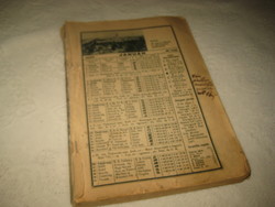 Naptár 1930   , Elől és a végén 1-1 lap hiányzik