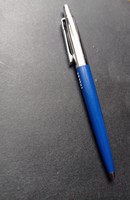 Pevdi pax ballpoint pen with power lever inscription.