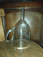 Old huta glass funnel
