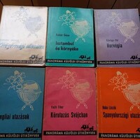 Retro Panoráma útikönyvek 60-as évek Nyugat Európájaról
