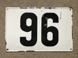 Bus hangar sign (60 cm x 40 cm) - enamel sign (enamel sign)