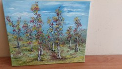 (K) landscape painting 30x25 cm