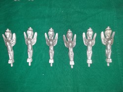 6 cherubs made of aluminum