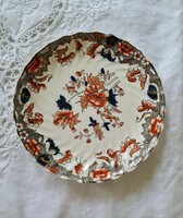 Angol antik fajansz ​Spode & Copeland süteményes tányér - BERTHA dekorral