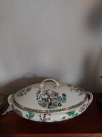 Antique side dish with 