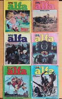 Alfa magazin, 1982, retro képregények