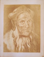 Photoprint of a painting by Albrecht Dürer (1471-1528).