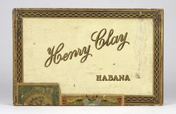 1M592 Henry Clay Habana - Cuba fa szivardoboz 1912