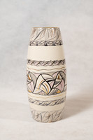 Zsolnay art deco cigar vase, shape number: 5282, m: 36 cm