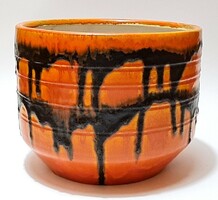 Retró/Vintage/Mid-century - kerámia kaspó