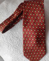Renato Balestra maci mintás nyakkendő, olasz valódi selyem  nyakkendő