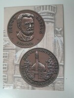 D194305 postcard - László Réthy pendant - Pécs honey wanderer's meeting 2010 numismatics