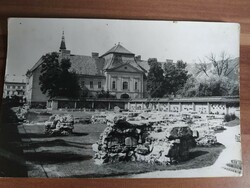 Székesfehérvár, középkori romkert, képeslap 1974-ből
