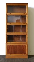 1M664 antique 5-piece Lingel cabinet bookshelf 185 cm