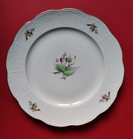 Herendi, original, handmade, numbered, rosehip pattern offering bowl, 28 cm, 726 gr for sale.
