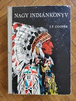 J.F. Cooper: Nagy indián könyv retro kiadás