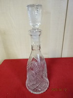 Ajka crystal liqueur glass, height 29 cm. Jokai.