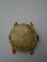 Nice uniformly patinated poljot ffi wristwatch has been pulled over a larger size
