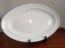 Kiárusítás 1 Ft-ról! Régi Alföldi porcelán húsos, sültes, ovális porcelán tál