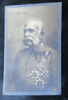 1898 HABSBURG FERENC JÓZSEF CSÁSZÁR MAGYAR KIRÁLY EREDETI KORABELI FOTÓ - LAP KÉP