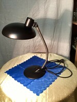 Matt black bauhaus retro table lamp.