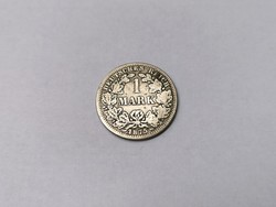 1875 The silver 1 mark i. William