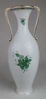 Herend Appony patterned amphora vase green 33 cm