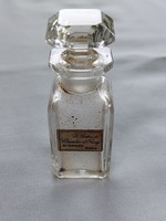 Kölnis, parfümös üvegcse, üveg dugóval. D'ORSAY PARIS, 1940-50-es évek?