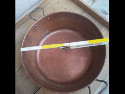 Antique copper pan 2