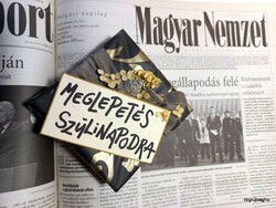 1973 április 18  /  Magyar Nemzet  /  EREDETI ÚJSÁG / SZÜLETÉSNAPRA! Ssz.:  24348