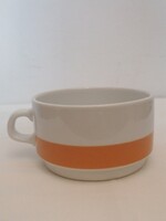 Alföldi yellow striped porcelain cup