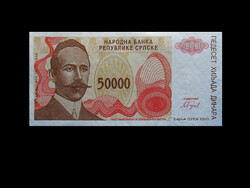 UNC - 50 000 DINÁR - BOSZNIA-HERCEGOVINA - 1993