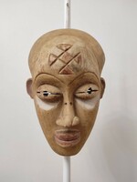Antique African mask Chokwe ethnic group Angola worn discounted 296 throw away 100 7088