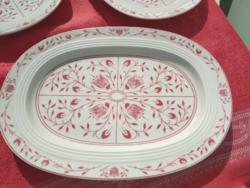 Beautiful porcelain oval serving bowl