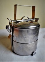Tiny metal food barrel (baby food barrel)