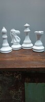 4 db kerámia sakk figura design Alkudható!