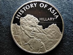 Mongólia Hillary .900 ezüst 1000 Tugrik 2003 PP (id58835)