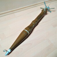 73mm PG-9G Rakéta Katonai fém szemléltető oktató eszköz makett