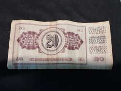 Dvajset (20) dinars 1978