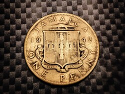 Jamaica 1 penny, 1942