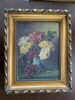 Ismeretlen festő: Virágcsokor vázában