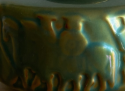 Zsolnay váza (eozin)