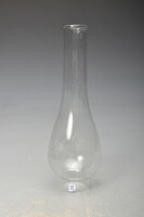 Petróleum lámpa üveg, cilinder, lámpabúra, átmérő 35 mm.