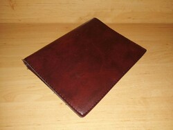 Faux leather conference folder, file holder, size A5 (n)